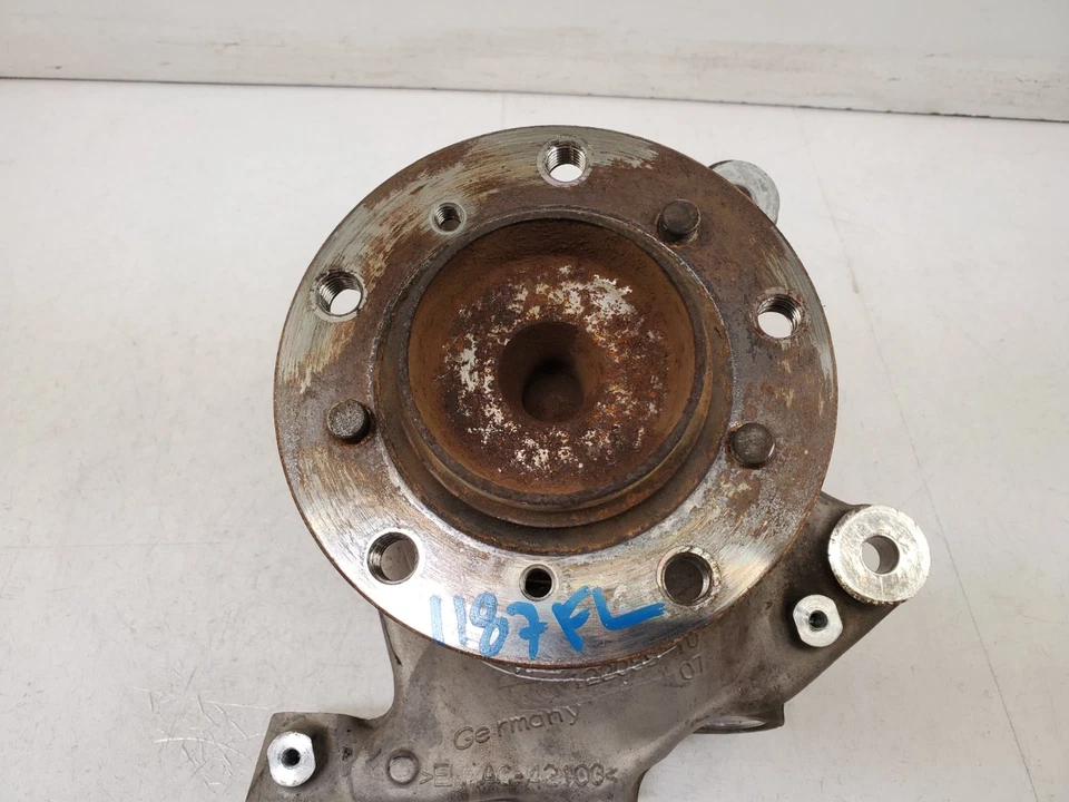 ✅ 08-13 OEM BMW E90 E92 M3 Buje delantero izquierdo Husillo Nudillo Rueda Cojinete Portador Foto 3 de 4