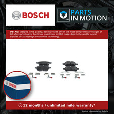 Image of Brake Pads Set Rear 0986494747 Bosch 95517078 1605285 BP1762 E190R02A01340120