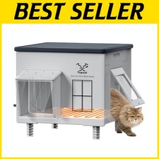 Indestructible Outdoor Cat Shelter, 100 Waterproof