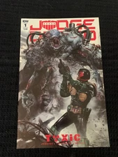 JUDGE DREDD - TOXIC #1 NM GALLAGHER COVER B VARIANT - IDW 2018