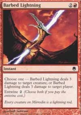 Barbed Lightning~55/165~NM~(DST) - Darksteel~MTG