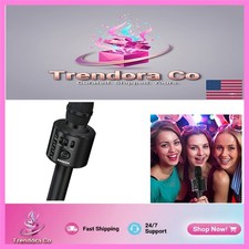 Portable Bluetooth Karaoke Microphone - 3-in-1 Handheld Speaker for Parties