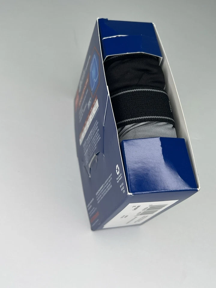 Calzoncillo boxer XL Hanes para hombre fresco seco 2 quilates pierna larga sin etiquetas 40-42”. Negro/Gris 2015 Foto 3 de 4