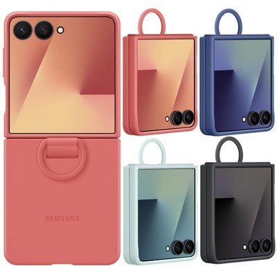 Genuine Samsung Galaxy Z Flip7 Ring Silicone Case (EF-PF766)
