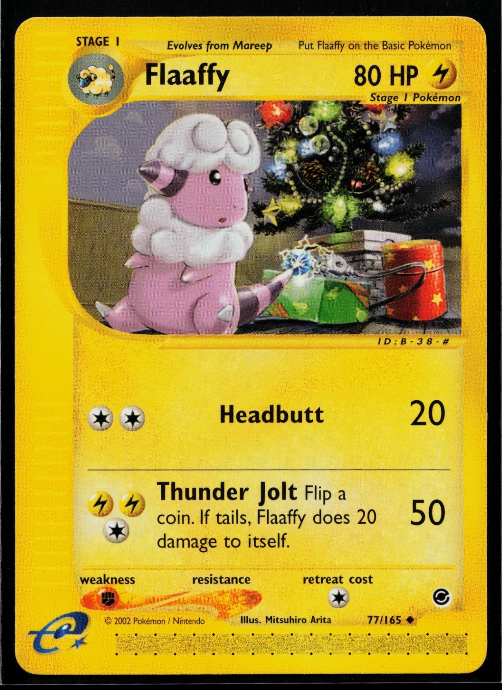 Flaaffy Uncommon Aquapolis 047/147 NM A2097