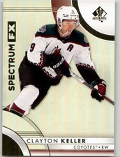 2023-24 SP Authentic Clayton Keller Spectrum FX #S-39 Arizona Coyotes