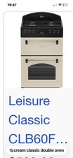 CREAM GAS COOKER 60CM , EXCELLENT CONDITION.PREOWNED WORKS PERFECTLY.