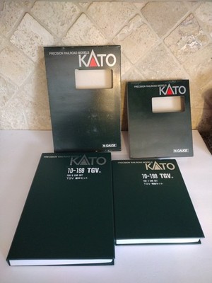 KATO 10-198 & 10-199 TGV 基本 & 増結 10両編成セット 送料無料，