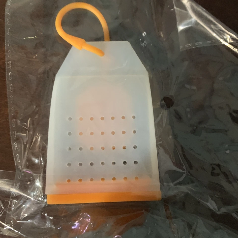 Infusor de té de silicona reutilizable - Filtro de té de hojas sueltas 4/rosa, naranja verde rosa Foto 4 de 4