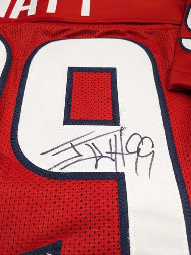 JJ Watt Houston Texans Autographed Signed Jersey Size XL with COA - Picture 3 of 4