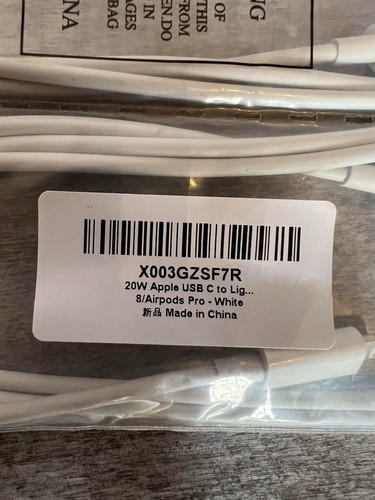 Apple USB-C To Lightening USB 2-Pack Charging Cables - White - Picture 5 of 5