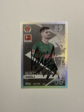 Nikola Vasilj Original Signiert Autogramm Match Attax Karte FC St. Pauli FCSP