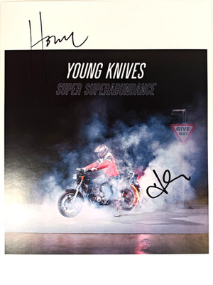 Young Knives Hand-Signed Photograph Authentic Autographs on size A4 print