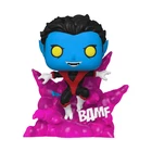 Funko Pop! Deluxe Marvel: X-Men - Nightcrawler Teleporting #1124 Glow-in-the-Dar