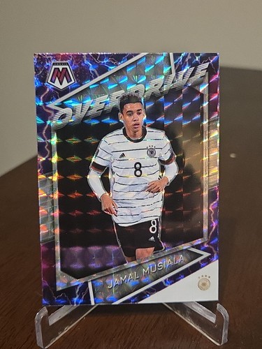 Jamal Musiala #34 2021 Panini Mosaic Road to FIFA World Cup Overdrive card