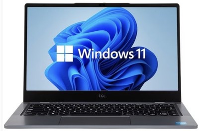 14'' Laptop Schwarz Brandneu | EGL Windows 11 Home Intel Celeron 128GB *VERSIEGELT*