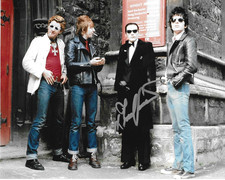 * DAVE VANIAN * signed 8x10 photo * THE DAMNED * COA *