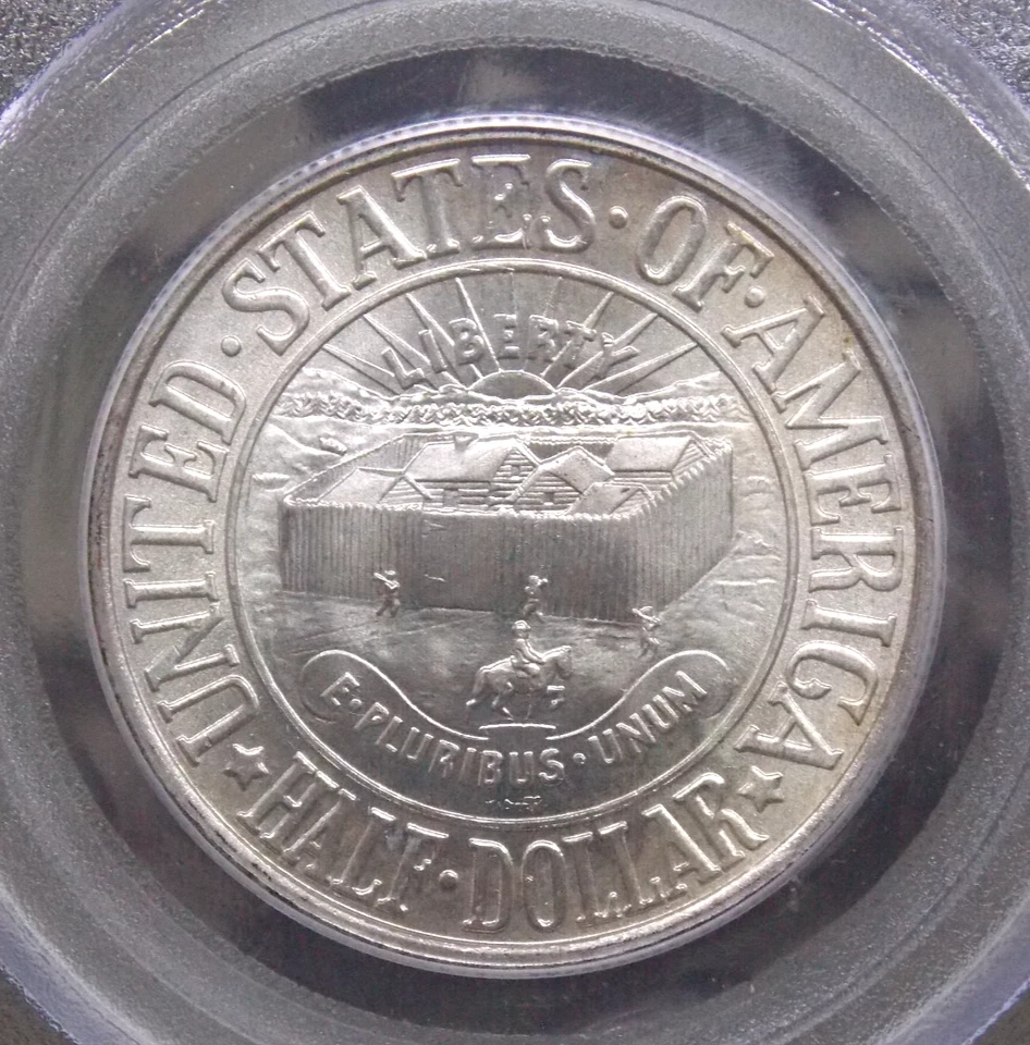 1936 Commemorative *YORK* Half Dollar 50c PCGS MS66 #104 OGH Old Green ECC&C Inc - Image 2 of 4