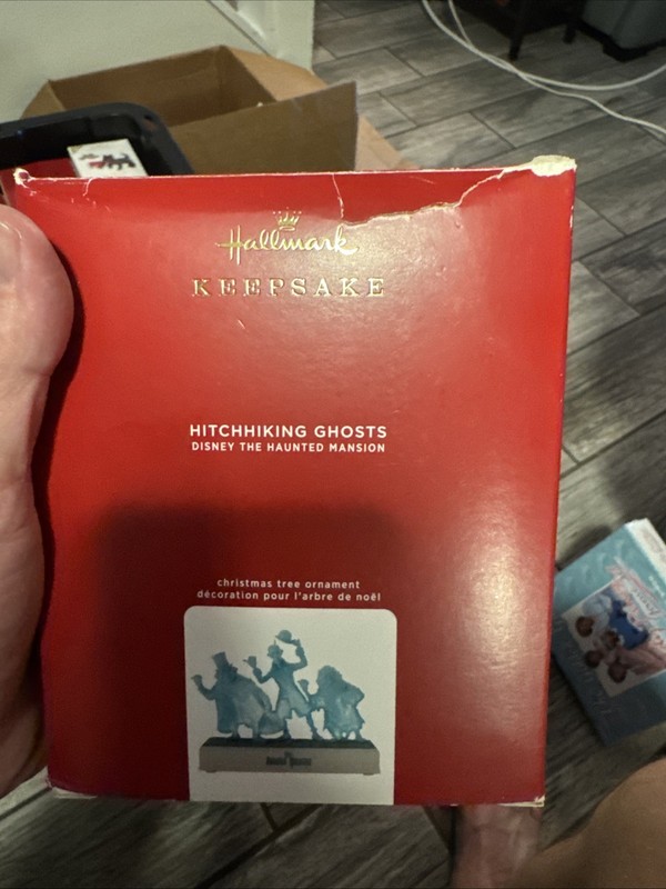 Disney Haunted Mansion Ghosts Magic Light &Sound 2020 Hallmark Keepsake Ornament