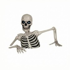 Groundbreaker Skelett halb begraben Halloween Skelett realistisch f&uuml;r Party Gastgeber