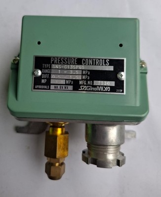 Saginomiya Pressure control S/W SNS-C135PG1 R: 1~3.5 MPa Diff 0.5 1.5 Max 3.8MPa