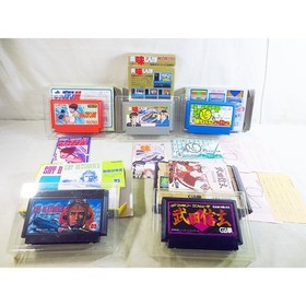 Excellent Condition Famicom FC Oishinbo Captain Tsubasa Takeda Shingen Sky Destr