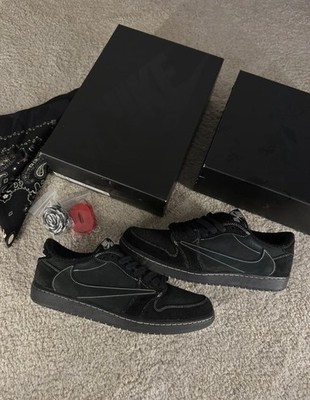 Jordan 1 Low Travis Scott Black Phantom