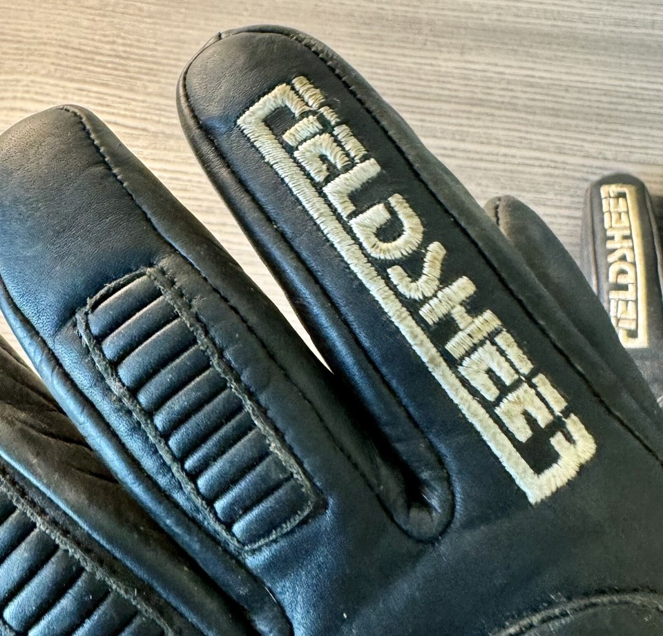 Fieldsheer Motorcycle Gloves Mens Medium Black Made w/ Kevlar eBay