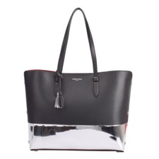 Maria Carla Women's Fashion Luxury Handbag-Tote, Smooth Leather Bag, Tassel, Ref