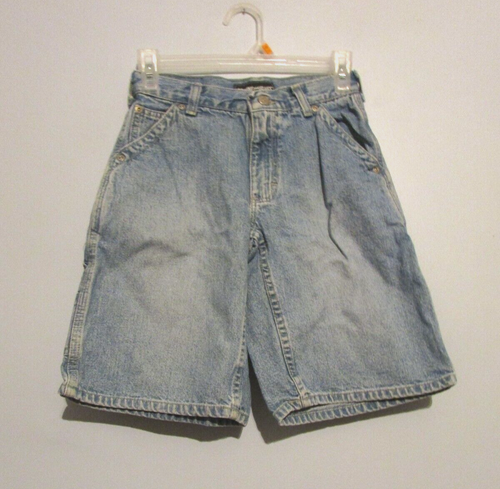Short Old Navy Pour Garçon - Taille 10, Bleu à Carreaux, Taille Ajustable, Très Bon état !