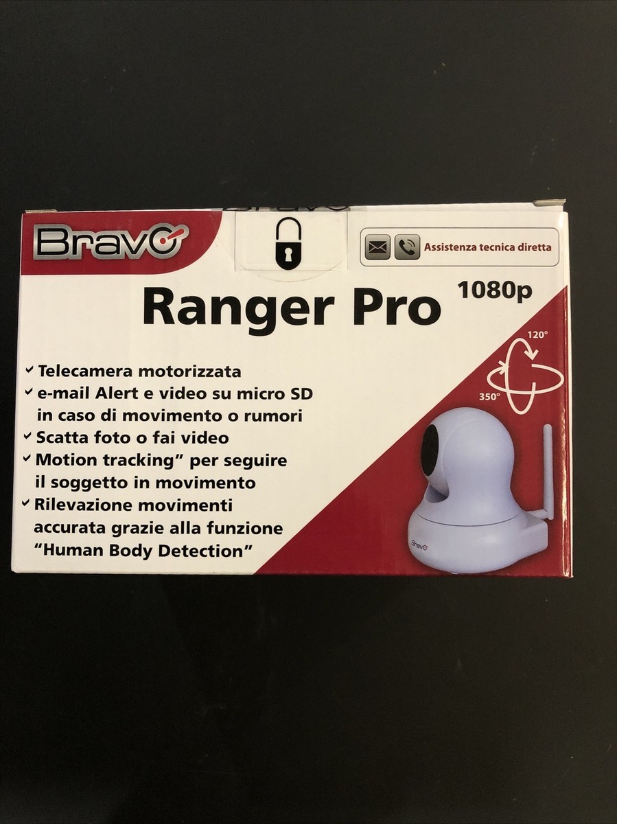 Bravo Ranger Pro Telecamera IP WiFi Motorizzata da Interno – Brikon Ferramenta