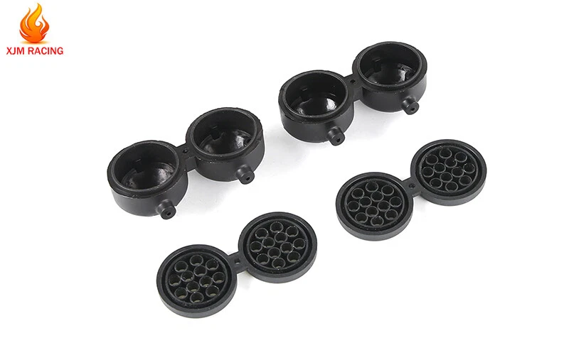 Plastic LT New Lamp Cover Car Light Kit for 1/5 Losi 5ive-t Truck Rc Car Parts - Image 4 of 4