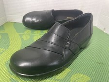 Clarks Women's US Size 8 May Marigold Black Slip-On Loafer Comfort Shoes