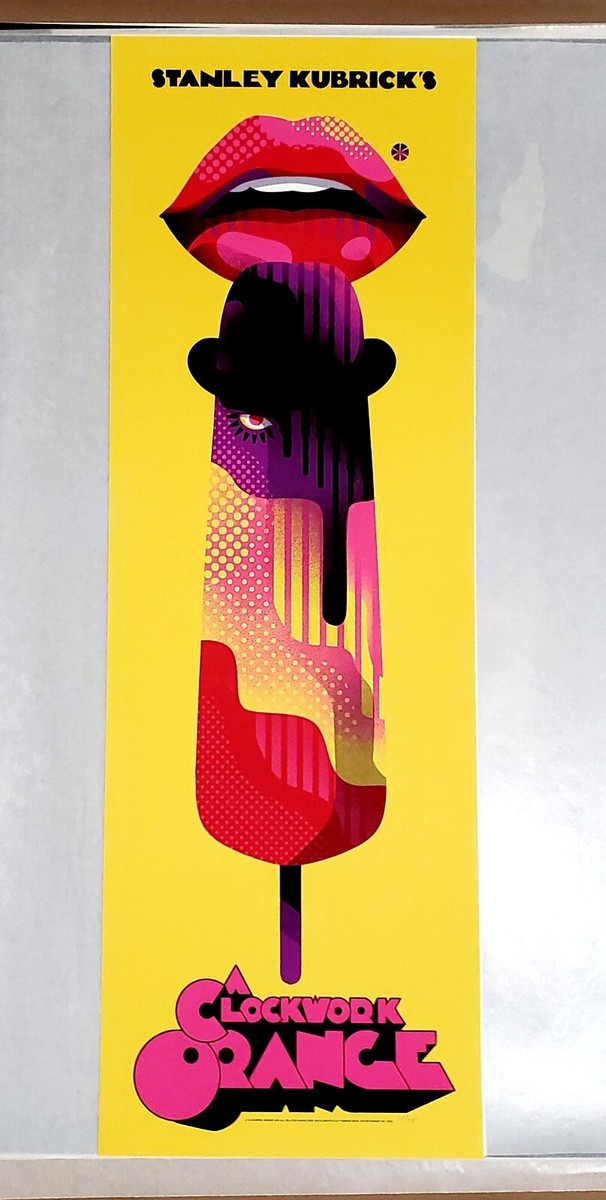 WBYK A Clockwork Orange Art Print Poster /275 Mondo Stanley