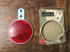 Vintage NOS Peterson MFG 3" Bracket Type Reflector in original box