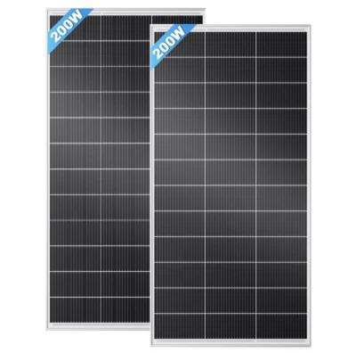 WERCHTAY 400W 200WX2 Monokristallin Solarpanel Solarmodul PV Modul Wohnwagen Wohnmobil