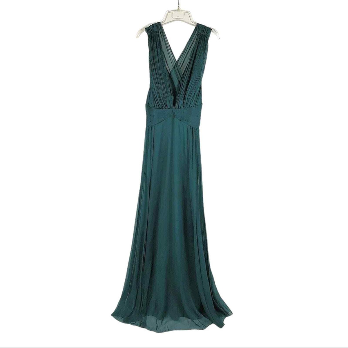 ASOS Design Forest Green Bridesmaid Pleated Maxi (floor length) Dress | eBay ASOS Design Forest Green Bridesmaid Pleated Maxi (floor length) Dress | eBay