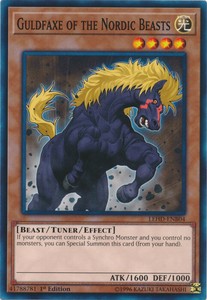 Guldfaxe of the Nordic Beasts - LEHD-ENB04 - Common - 1st Edition x3 - Near Mint