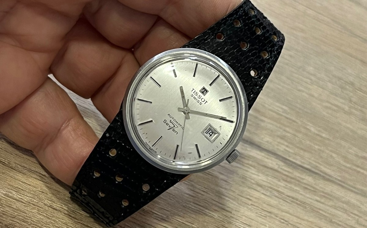 Tissot 手巻き automatic ヴィンテージ TISSOT AUTOMATIC SEVEN 44654 AUTOMATIC Cal. 784-2 36mm VINTAGE