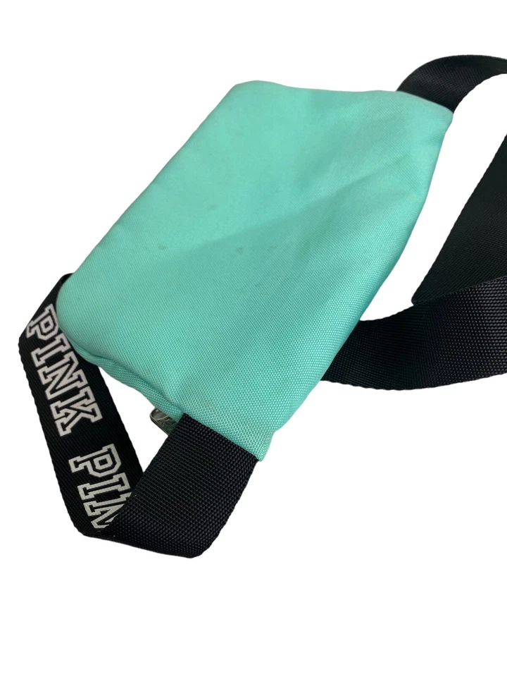 Riñonera rosa Victorias Secret cinturón azul aguamarina correr playa Barbie núcleo Foto 4 de 4