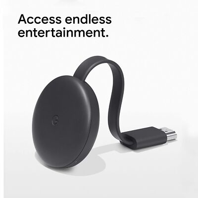 Google Chromecast (3rd Generation) HDMI Media Streamer - Japan