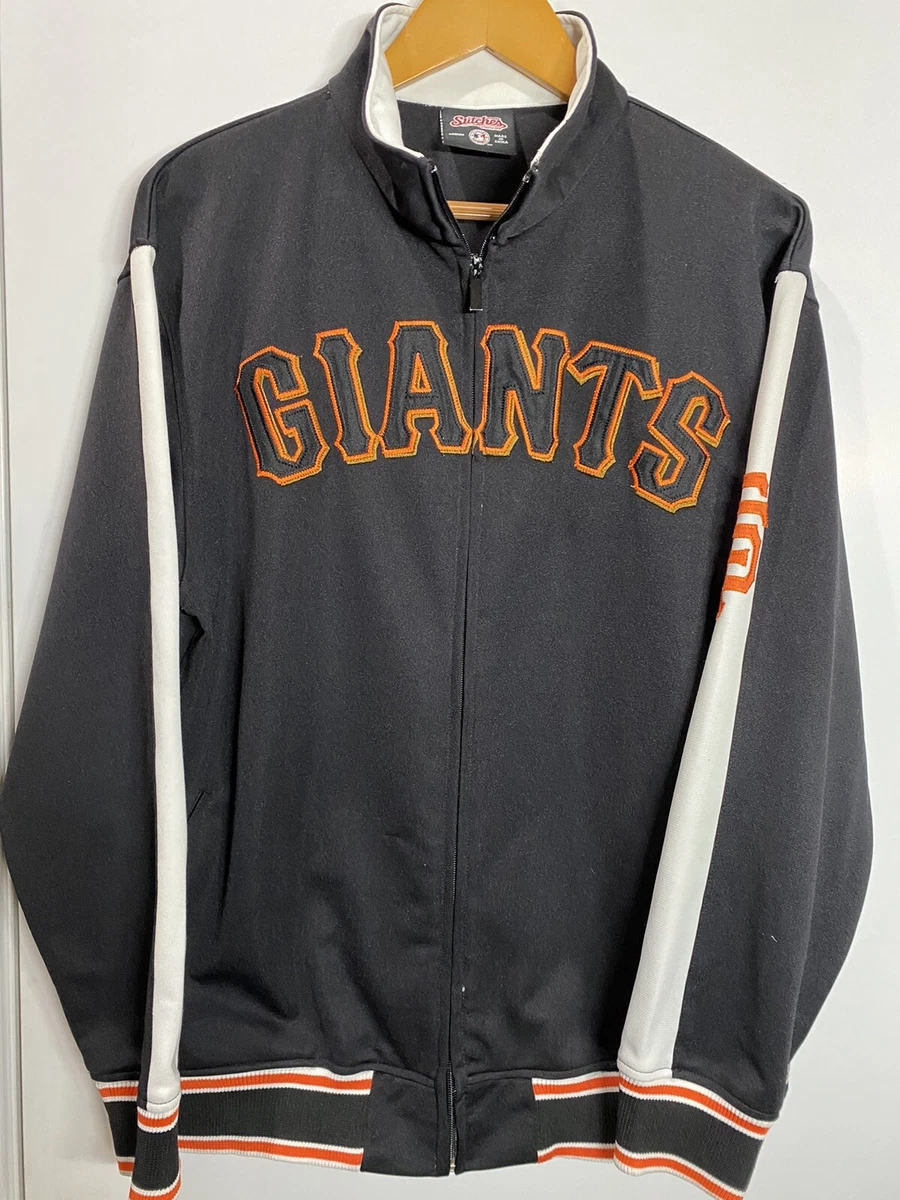 Stitches MLB San Francisco Giants Jacket Size M Full Zip ( Pit.21 Length  29in.) | eBay
