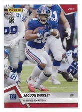 2018 Panini Instant NFL All-Rookie Team Saquon Barkley Rookie Card /576. rookie card picture