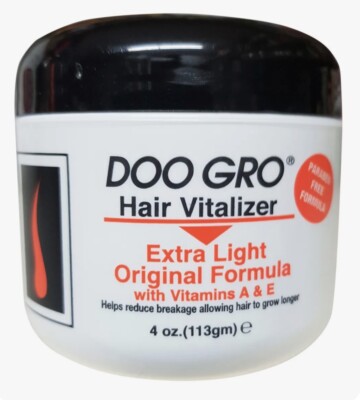 DOO GRO Hair Vitalizer Extra Light Helps Reduce Breakage, Allowing Hair To Grow