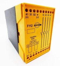 Tesch F112x04 07400019 24VAC/DC 50/60Hz safety relay/safety relay -used-