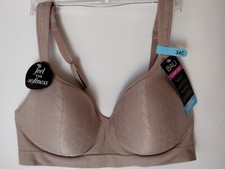 Bali Women's Comfort Revolution Wirefree Bra Sz 34C DF3463 COFFEE LATTE NWT