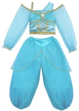Little Pretends Girls Arabian Jasmine Princess Dress-up Costume