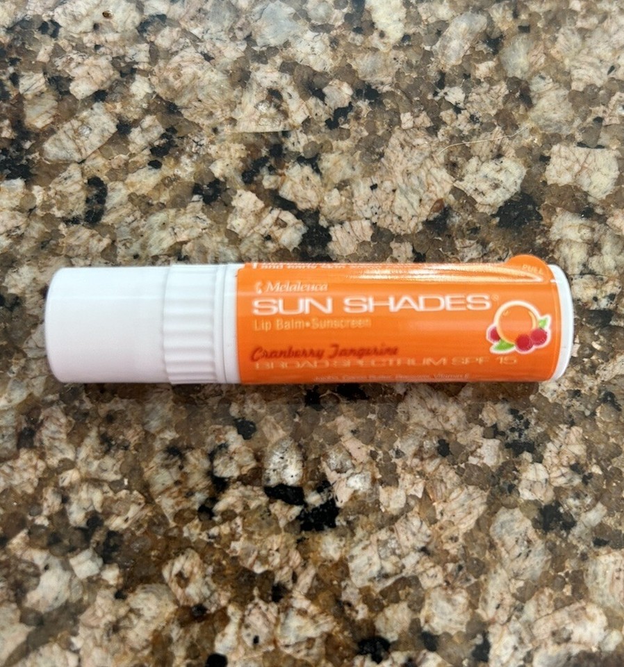 Lot 9 Melaleuca Sun Shades Lip BalmSPF 15 Sunscreen, Vanilla Bean