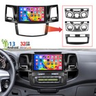 9" For Toyota Fortuner Hilux 2005-2014 Android 13 Car Stereo Radio GPS Head Unit