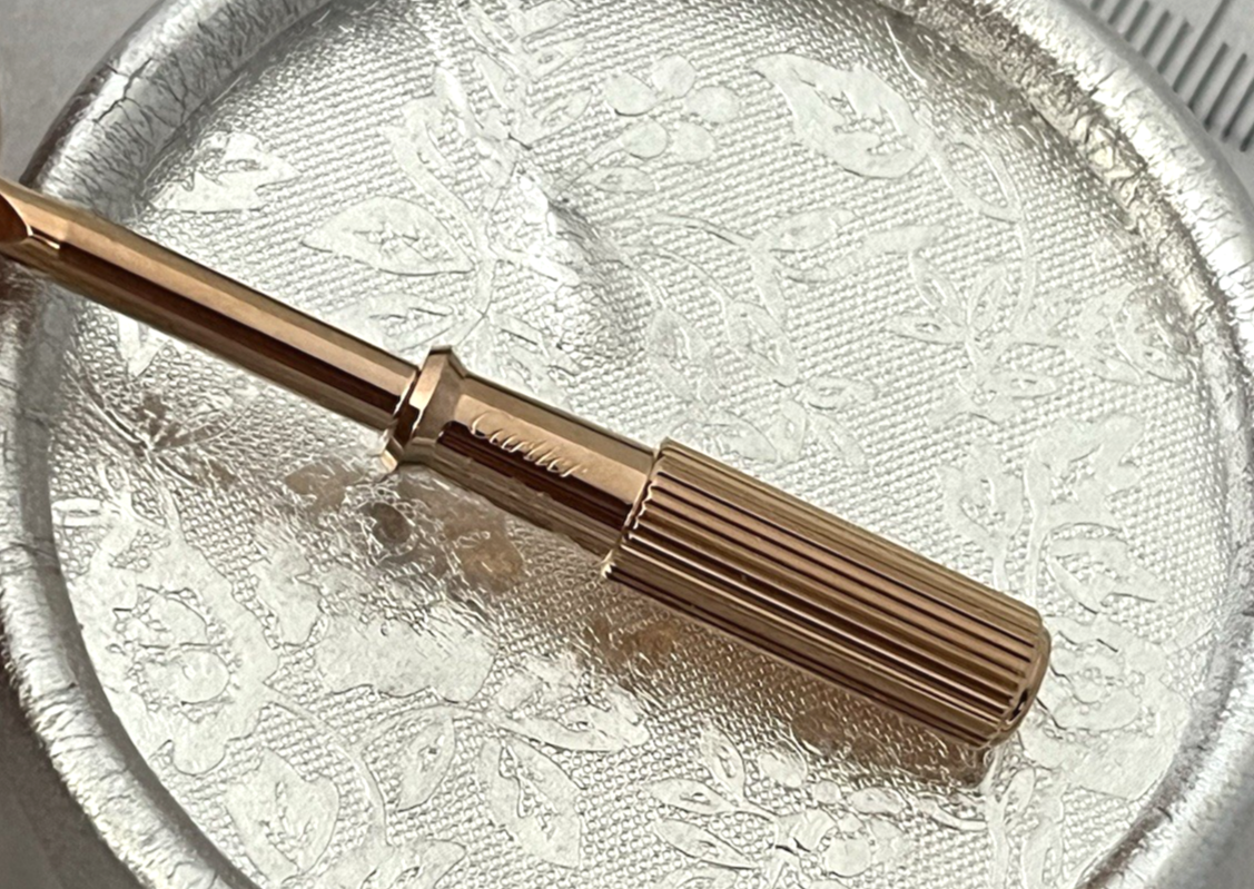 Cartier Screwdriver Rose Gold Tone AU P-C Tool LOVE BRACELET NEW